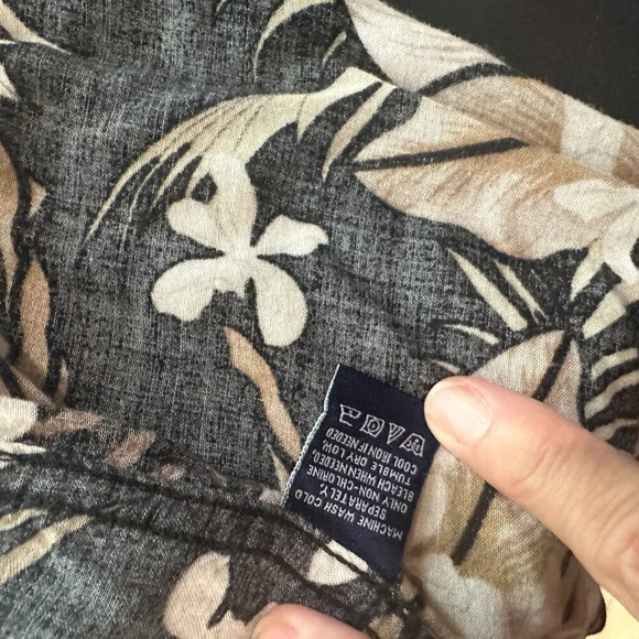 *VINTAGE* Caribbean Palms Hawaiian Hawaii Aloha Tropical Shirt L - Picture 7 of 7